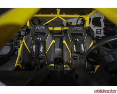PRP Seats GT/S.E. Suspension Seat for 2016-2023 Yamaha YXZ, Black Fabric, A5701-YAYXZ - A5701-YAYXZ