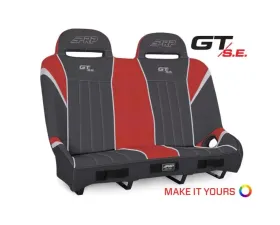 PRP Seats GT/S.E. Rear Suspension Bench Seat for Polaris RZR XP4 1000 | XP4 Turbo | XP4 Turbo S