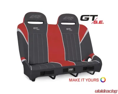 PRP Seats GT/S.E. Rear Suspension Bench Seat for Polaris RZR XP4 1000 | XP4 Turbo | XP4 Turbo S - A60-POR1K