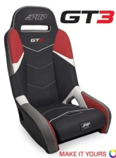 PRP Seats GT3 Suspension Seat for 2020-2023 Kawasaki KRX, Black, Durable Fabric                                     - A7301-KAKRX - Image 2