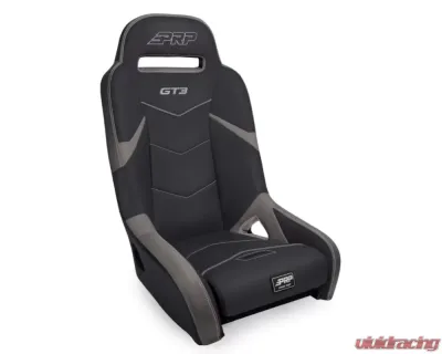 PRP Seats GT3 Suspension Seat Black with Gray for Polaris RZR PRO XP | PRO R | Turbo R - A7301-PORXP-203
