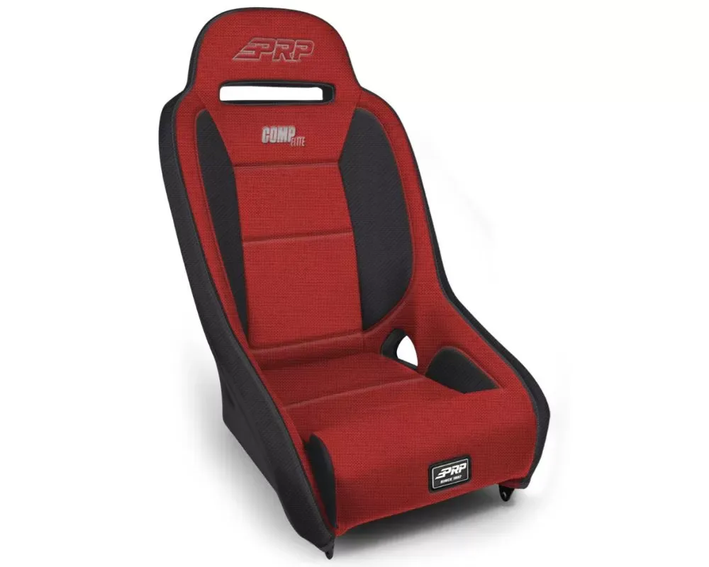 PRP Seats Competition Elite Suspension Seat Red with Black - A8301-72
