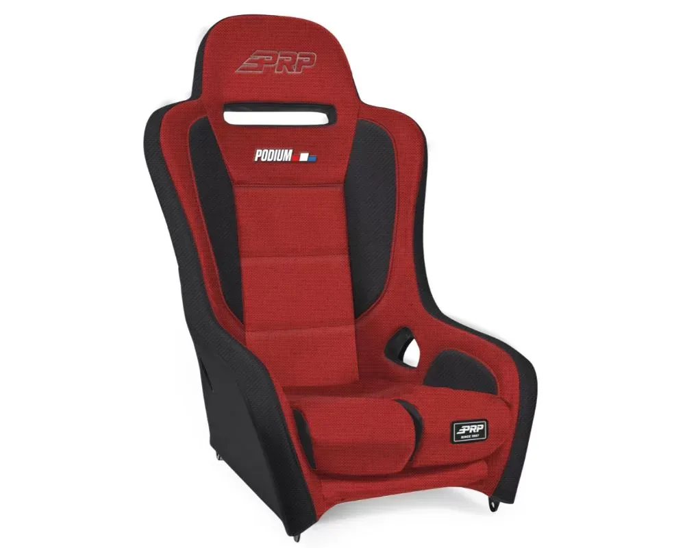 PRP Seats Podium Elite Suspension Seat Red with Black - A9101-72