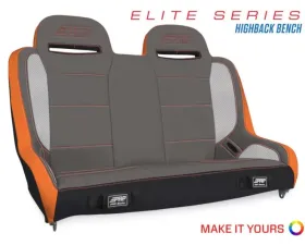 PRP Seats Elite Series Suspension Bench Seat for Jeep Wrangler JKU | JLU 2007-2023