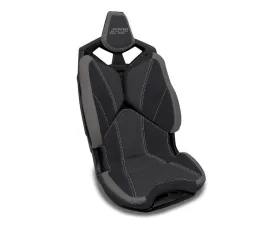 PRP Seats Front Seat Covers Pair Black Gray for 2020-2024 Polaris RZR PRO XP PRO R Turbo R 2 & 4 Door
