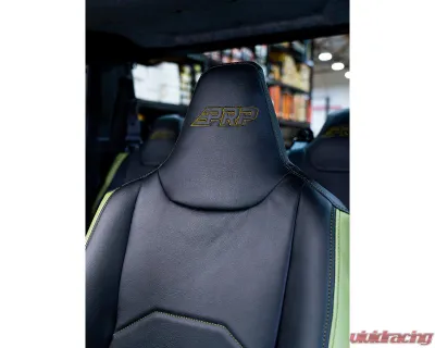 PRP Seats Front Seat Covers Black | Olive for Polaris XPEDITION 2 & 5 Seat Models 2024+ - B004-04
