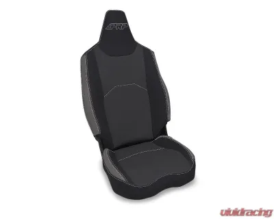 PRP Seats Front Seat Covers Black | Gray for 2024+ Polaris XPEDITION 2 & 5 Seat Models - B004-03