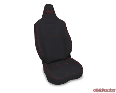 PRP Seats Front Seat Covers Black with Red Stitch for Polaris XPEDITION 2 & 5 Seat 2024+ - B004-01