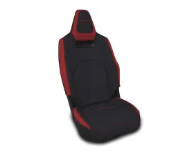 PRP Seats Front Seat Covers Pair Black and Red for Polaris RZR PRO XP, PRO R, PRO S 2025+