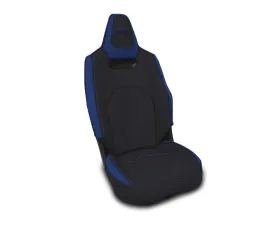PRP Seats Front Seat Covers Pair Black and Blue for Polaris RZR PRO XP, PRO R, PRO S 2025+