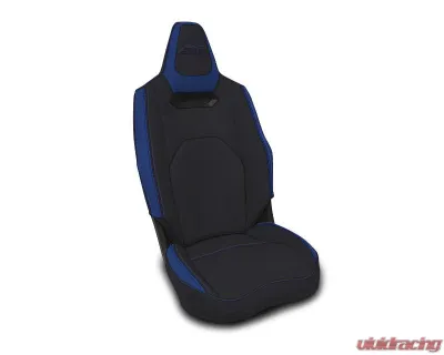 PRP Seats Front Seat Covers Pair Black and Blue for Polaris RZR PRO XP, PRO R, PRO S 2025+ - B011-05