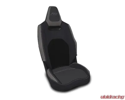 PRP Seats Front Seat Covers Pair Black | Gray for 2025+ Polaris RZR PRO XP | PRO R | PRO S - B012-03
