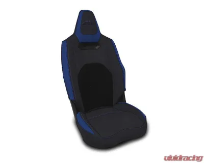 PRP Seats Front Seat Covers Pair Black/Blue for Polaris RZR PRO XP | PRO R | PRO S 2025+ - B012-05