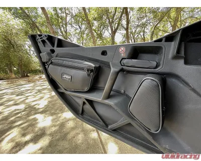 PRP Seats Pair Door Bags with Knee Pad for Can-Am Commander 2021+, E111-210 - E111-210