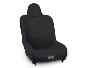 PRP Seats Premier High Back Suspension Seat Black and Purple Vinyl
