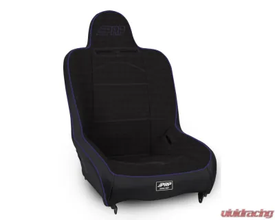 PRP Seats Premier High Back Suspension Seat Black and Purple Tweed - A100110-50-M