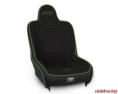 PRP Seats Premier High Back Suspension Seat Black and Green Tweed - A100110-50-W
