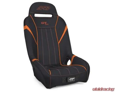 PRP Seats GT/S.E. Suspension Seat Black and Orange - A5701-PORXP-207