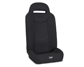 PRP Seats GT3 Fold Flat Rear Suspension Seats Pair Black Polaris RZR PRO XP4 PRO R4 Turbo R4