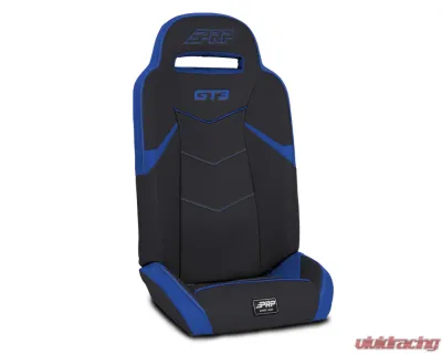 PRP Seats GT3 Fold Flat Rear Suspension Seats Pair Blue Polaris RZR PRO XP4 PRO R4 Turbo R4 - A7208-PORXP-V