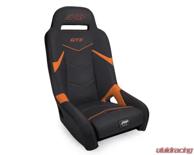 PRP Seats GT3 Suspension Seat Black and Orange - A7301-PORXP-207