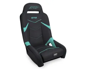 PRP Seats GT3 Suspension Seat Black and Teal