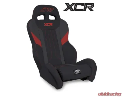 PRP Seats XCR Suspension Seat Black and Red - A8001-PORXP-204