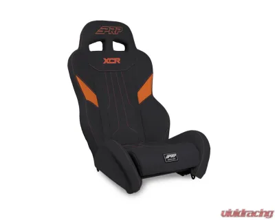 PRP Seats XCR Suspension Seat Black and Orange - A8001-PORXP-207