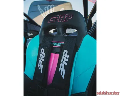 PRP Seats XCR Suspension Seats Kit Pair for Can-Am Maverick X3 2015-2024, Black - A8001-PORXP-C86-201