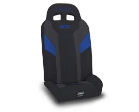 PRP Seats XCR Fold Flat Rear Suspension Seats Pair Blue Polaris RZR PRO XP4 PRO R4 Turbo R4