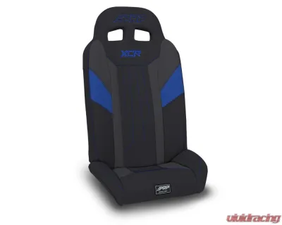 PRP Seats XCR Fold Flat Rear Suspension Seats Pair Blue Polaris RZR PRO XP4 PRO R4 Turbo R4 - A8018-PORXP-V