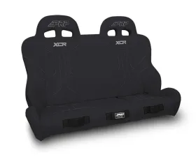 PRP Seats XCR Quick Release Rear Suspension Bench Seat Black Polaris RZR PRO XP4 PRO R4 Turbo R4 2020+
