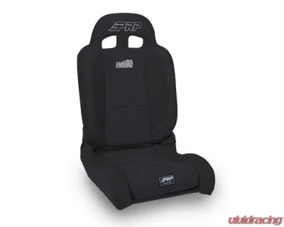 PRP Seats EnduroDaily Reclining Suspension Seat Black Vinyl Driver - A8701044-201