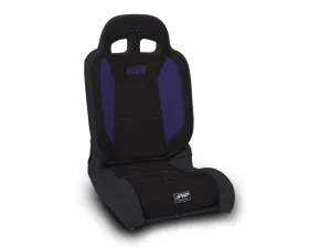 PRP Seats EnduroDaily Reclining Suspension Seat Black and Purple Tweed Passenger