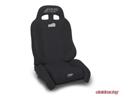 PRP Seats EnduroCrawl Reclining Suspension Seat Black Vinyl Driver - A9001044-201