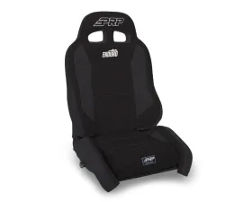 PRP Seats EnduroCrawl Reclining Suspension Seat Black Tweed Driver