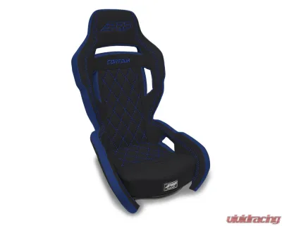 PRP Seats Contour UTV Suspension Seat Black and Blue - AU61001-PORXP-206