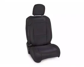 PRP Seats Black with Red Stitching Front Seat Covers Pair for Jeep Wrangler JL 2018+