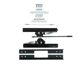 PRP Seats Universal Slider w/ Angle Mount Kit Black