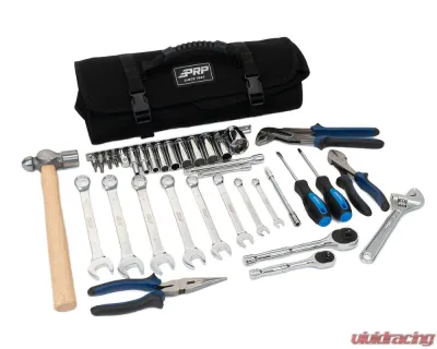 PRP Seats Roll Up Tool Bag w/ 35pc Tool Kit Can-Am - E112