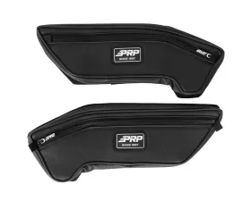 PRP Seats Front Lower Door Bags w/ Knee Pad Pair Polaris General 2016+