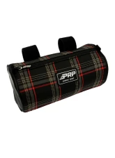 PRP Seats Buggy Bag 7" Round 13" Long Vinyl Coated Nylon Black and Red Plaid                                     - E13-317 - Image 2