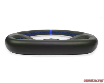 PRP Seats Comp R Leather Steering Wheel 13" Diameter Blue - G241