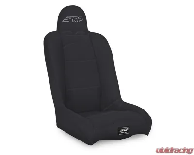 PRP Seats Daily Driver Black Vinyl High Back Suspension Seat A140110-201 - A140110-201