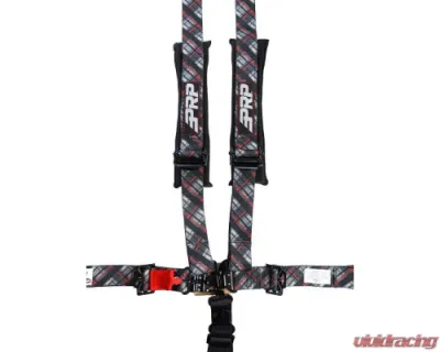 PRP Seats 5.2 Harness w/ Removable Pads on Shoulder Plaid - SB5.2RP-PLA