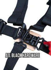 PRP Seats 5.2 Harness w/ Removable Pads on Shoulder                                     - SB5.2RP - Image 3