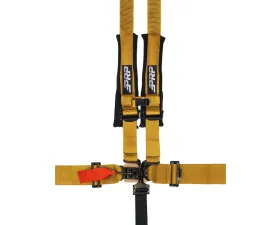 PRP Seats 5.2 Harness w/ Shoulder Straps Sewn to Lap Gold