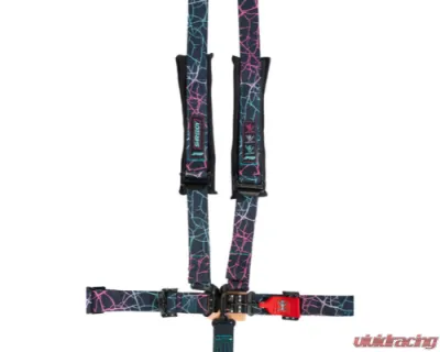 PRP Seats Shreddy 5.2 Harness w/ Removable Pads Cracked - SHRDY5.2RP-CRACK