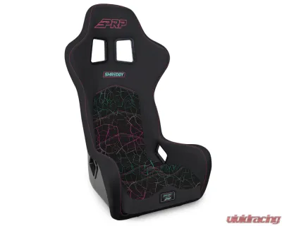 PRP Seats Shreddy Edition Alpha Composite Seat Extra Wide Cracked Pink - SHRDYA3902-06
