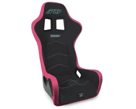 PRP Seats Shreddy Edition Alpha Composite Seat Extra Wide Black Pink and Teal